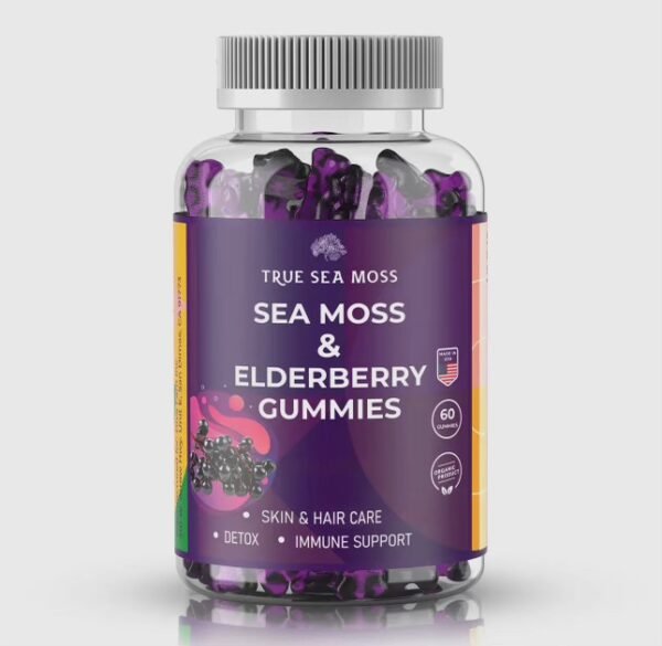 Sea Moss Elderberry Gummies