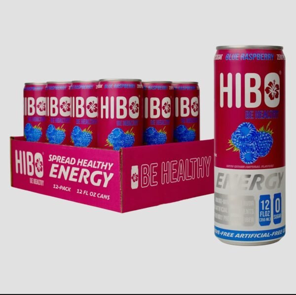 Hibo Gut-Healthy Energy Blue Raspberry (Limited Release!) - Image 4