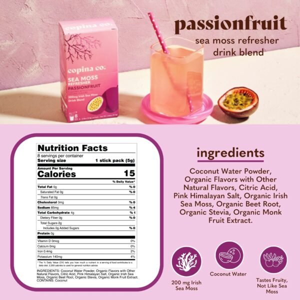 Passion Fruit Sea Moss Refresher - Image 5