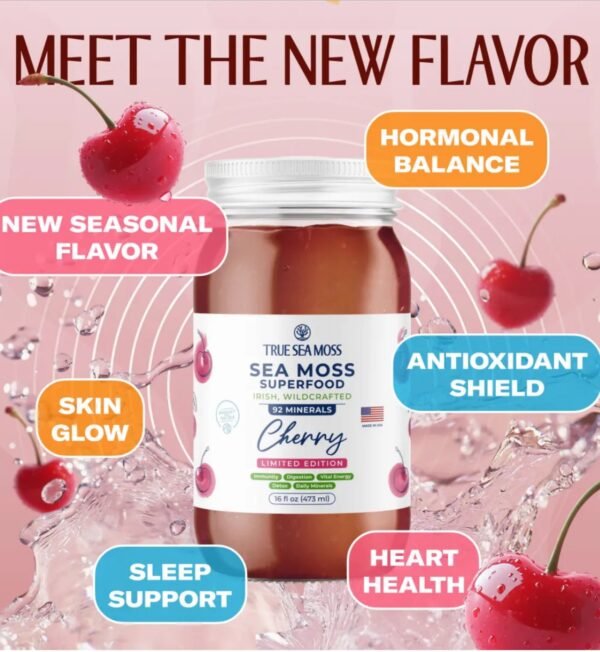 Cherry Sea Moss Gel Limited Edition - Image 2