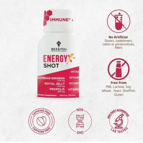 Bee and you Energy X Shot - Image 3