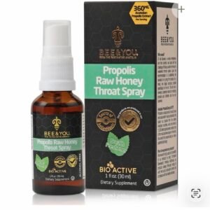 Bee and You Raw Honey Throat Spray