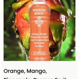 Orange, Mango,Pineapple, Dragon Fruit Sea Moss
