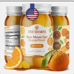 Orange Sea moss Gel