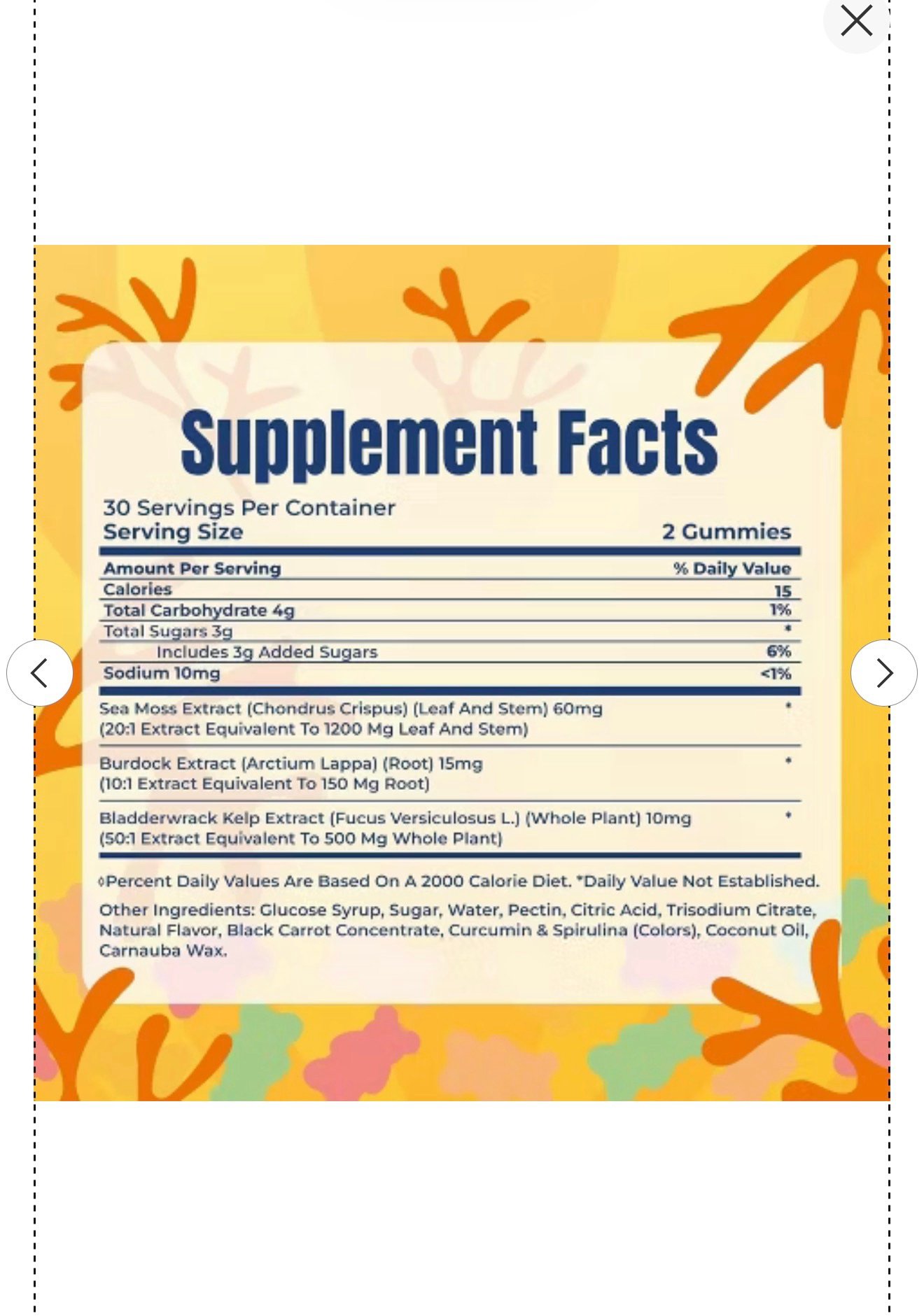 Sea moss Gummies - Image 2